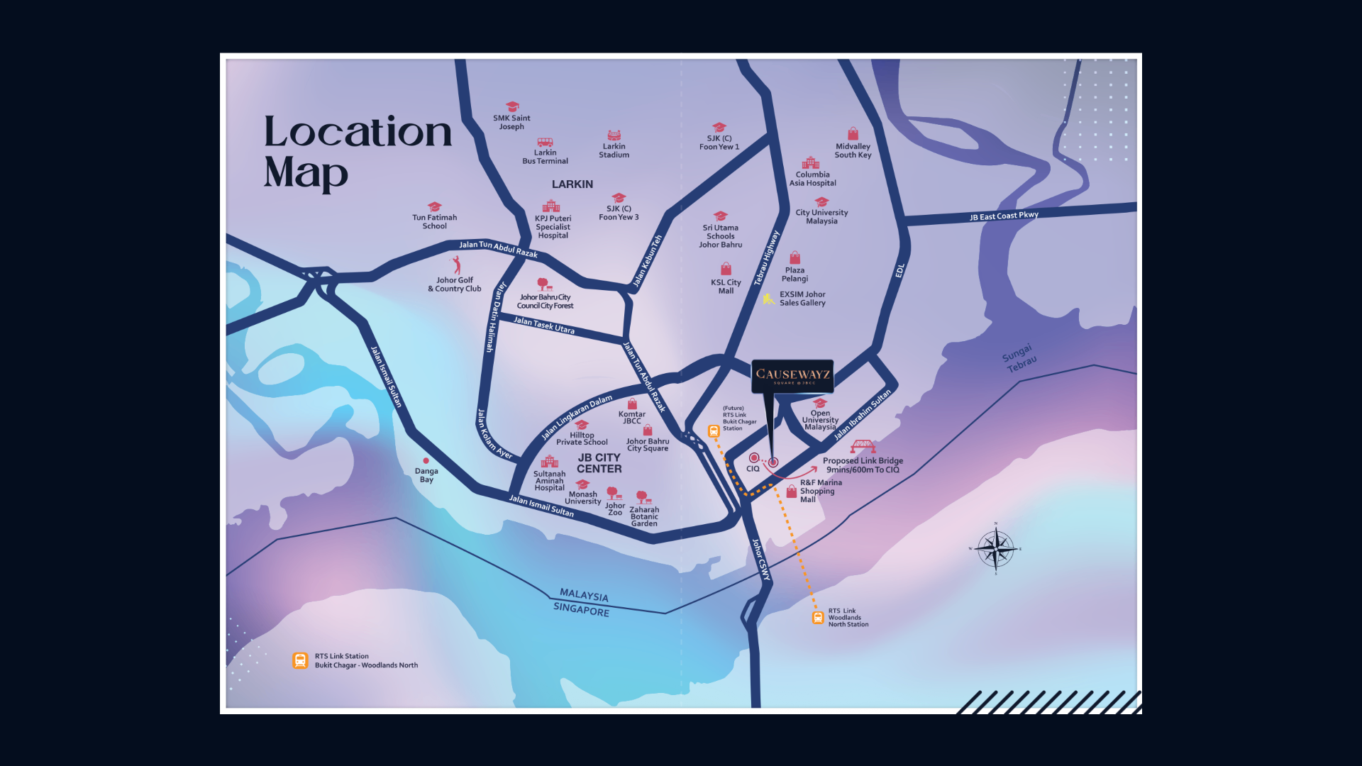 Causewayz Square location map